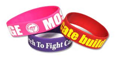 ¾ Inch Wristbands