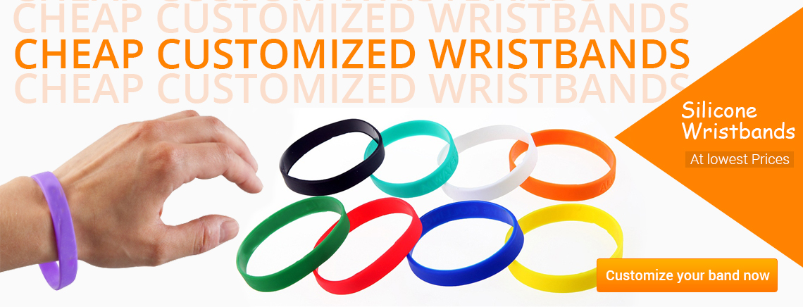 Wristband Printing Online  Custom Made Silicone Wristband  Inkmonk
