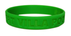 Debossed wristband